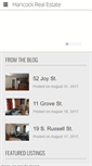 Mobile Screenshot of hancockrealestateboston.com